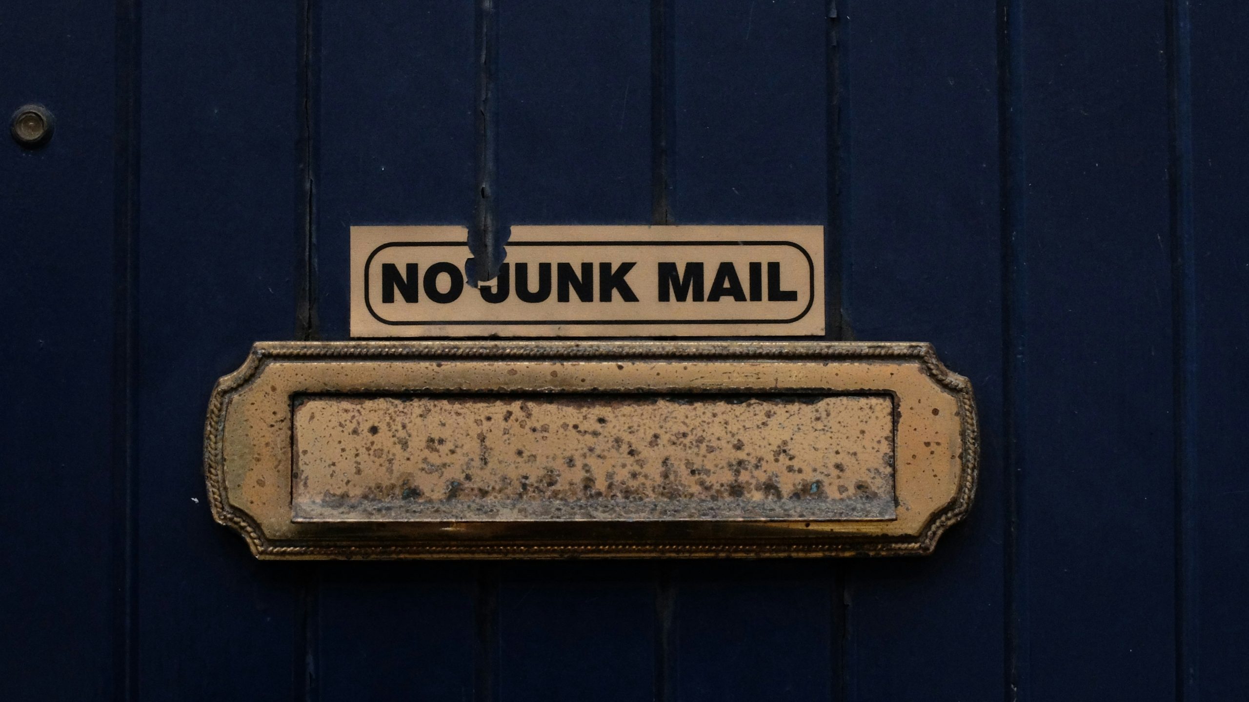 Stop Junk Mail